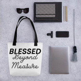 Blessed beyond Measure Tote