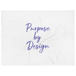 Purpose by Design Throw Blanket 60X80